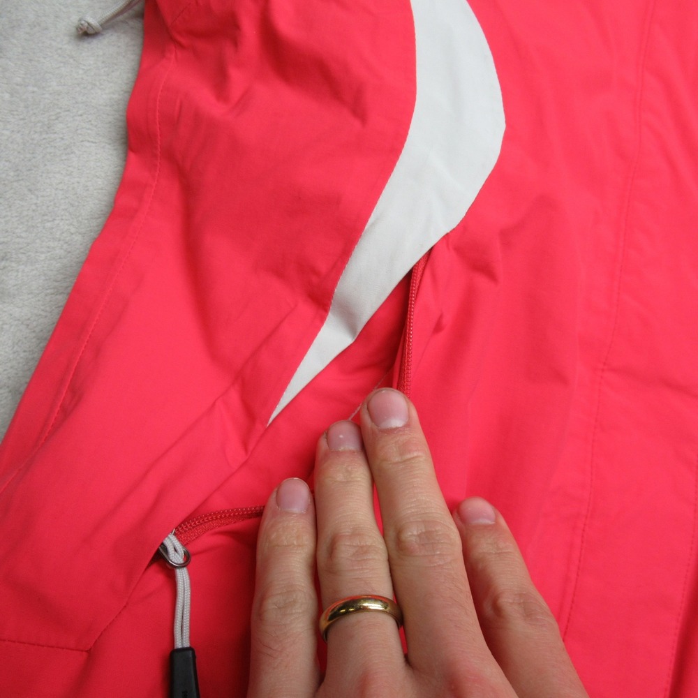 The North Face Jacket Womens Small Pink Hy Vent Waterproof Pockets Insulated - Picture 9 of 16